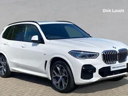 White Used 2022 BMW X5 M Sport SUV | £39,999 (Super price)