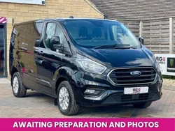 Black Used 2021 Ford Transit Custom Limited Van | £17,494 (Good price)
