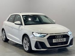 White Used 2021 Audi A1 Sportback S-Line Hatchback | £18,799 (Fair price)