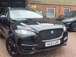 Black Used 2019 Jaguar F-Pace Portfolio SUV | £19,995 (Good price)