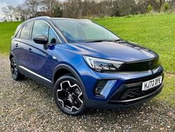 Blue Used 2022 Vauxhall Crossland Ultimate SUV | £15,420 (Fair price)