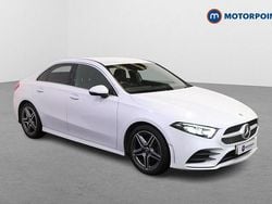 White Used 2020 Mercedes A200 AMG line Sedan | £17,249 (Fair price)