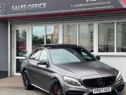 Grey Used 2017 Mercedes C43 AMG Premium Plus Sedan | £16,495 (Good price)