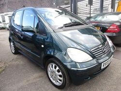Green Used 2003 Mercedes A160 Elegance Hatchback | £2,195