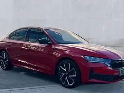 Velvet red metallic New 2025 Skoda Octavia SportLine | £28,790