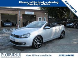 Silver Used 2012 VW Golf Cabriolet GT Cabriolet | £5,275 (Fair price)