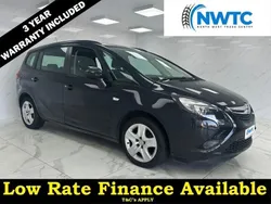 Black Used 2015 Vauxhall Zafira Tourer MPV | £5,695 (Good price)