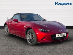 Red Used 2021 Mazda MX5 Inclusive Cabriolet | £17,500 (Good price)