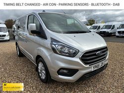Silver Used 2019 Ford Transit Custom Limited Van | £13,995 (Expensive)