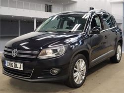 Black Used 2016 VW Tiguan Edition SUV | £8,290 (A bit pricey)