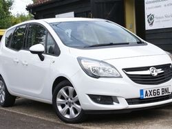 Summit white Used 2016 Vauxhall Meriva MPV | £3,950 (Fair price)