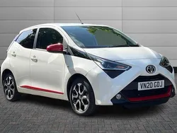 White flash Used 2020 Toyota Aygo Trend Hatchback | £10,095 (Fair price)
