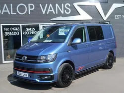 Blue Used 2017 VW T6 Highline Van | £27,995 (Fair price)
