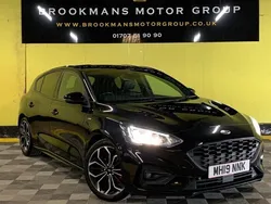 Black Used 2019 Ford Focus ST-Line X Hatchback | £8,995 (Fair price)