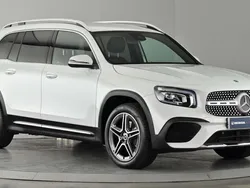White Used 2022 Mercedes GLB200 AMG line SUV | £28,350 (Good price)
