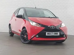 Red Used 2017 Toyota Aygo X-cite Hatchback | £8,498 (Fair price)