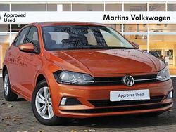 Orange Used 2020 VW Polo SE Hatchback | £12,595 (Fair price)