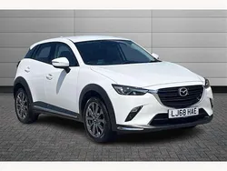 White Used 2019 Mazda CX-3 Inclusive SUV | £10,150 (Good price)