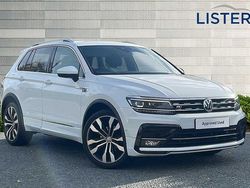 White Used 2019 VW Tiguan R-line SUV | £21,000 (Good price)