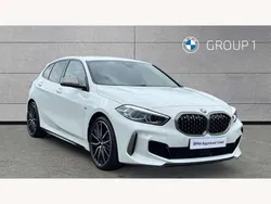 Alpine white Used 2024 BMW M135 Shadowline Hatchback | £29,999 (Good price)