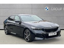Black New 2025 BMW 520 M Sport Sedan | £49,975 (Fair price)