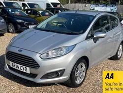 Silver Used 2014 Ford Fiesta Zetec Hatchback | £2,500 (Fair price)