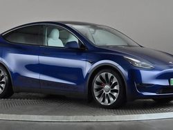 Blue Used 2023 Tesla Model Y Performance SUV | £33,498 (Fair price)