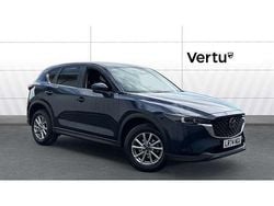 Blue Used 2024 Mazda CX-5 Center-Line SUV | £20,699 (Fair price)