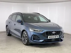 Blue Used 2024 Ford Focus ST-Line X Estate | £20,995 (A bit pricey)