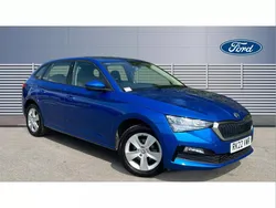 Blue Used 2022 Skoda Scala SE Hatchback | £14,000 (Fair price)