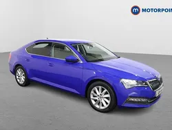 Blue Used 2021 Skoda Superb SE Technology Hatchback | £16,549 (Good price)