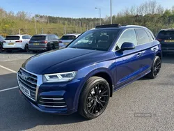 Blue Used 2019 Audi Q5 S-Line SUV | £20,950 (Good price)