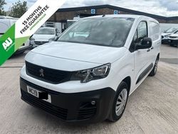 White Used 2019 Peugeot Partner Van | £10,554 (Expensive)