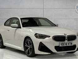 White Used 2025 BMW 220 M Sport Coupe | £32,500 (Good price)