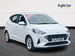 White Used 2021 Hyundai i10 SE Hatchback | £11,999 (Fair price)