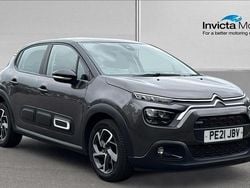 Platinum grey metallic Used 2021 Citroën C3 PureTech Hatchback | £8,750 (Good price)