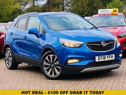 Blue Used 2018 Vauxhall Mokka X Elite SUV | £8,200 (Fair price)