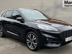 Black Used 2022 Ford Kuga ST-Line X SUV | £18,733 (Fair price)