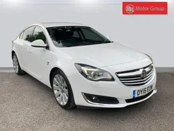 White Used 2015 Vauxhall Insignia Elite Hatchback | £3,995 (Fair price)