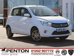 White Used 2015 Suzuki Celerio SZ4 Hatchback | £5,990 (Fair price)