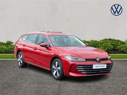 Red Used 2024 VW Passat Life Estate | £34,100