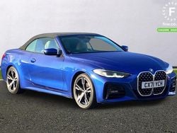 Blue Used 2021 BMW 420 Comfort Edition Cabriolet | £27,999 (Fair price)