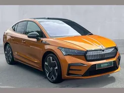 Orange Used 2023 Skoda Enyaq iV vRS SUV | £30,950 (Fair price)
