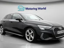 Black Used 2022 Audi A3 Sportback S-Line Hatchback | £19,200 (Fair price)