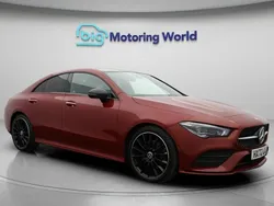 Red Used 2022 Mercedes CLA220 AMG Line Premium Plus Sedan | £24,000 (Fair price)