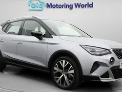 Silver Used 2023 Seat Arona Xperience Lux SUV | £17,100 (Fair price)