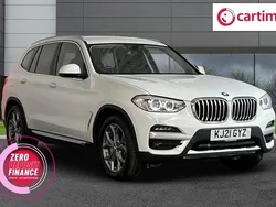 White Used 2021 BMW X3 xLine SUV | £18,990 (Super price)