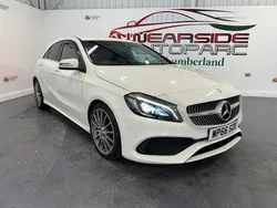 White Used 2016 Mercedes A200 AMG Line Premium Hatchback | £12,999 (Fair price)