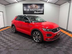 Red Used 2020 VW T-Roc R-line SUV | £15,495 (Fair price)