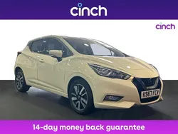 White Used 2017 Nissan Micra Acenta Hatchback | £7,499 (Fair price)
